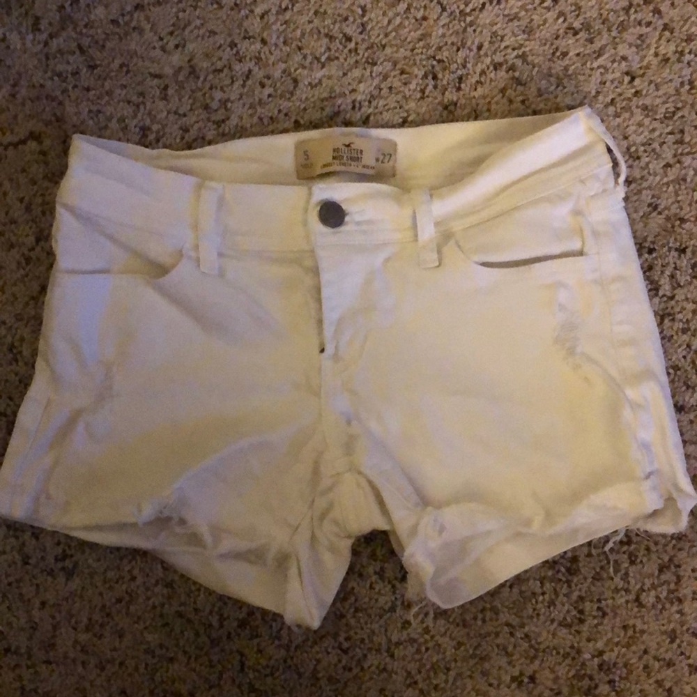 White shorts